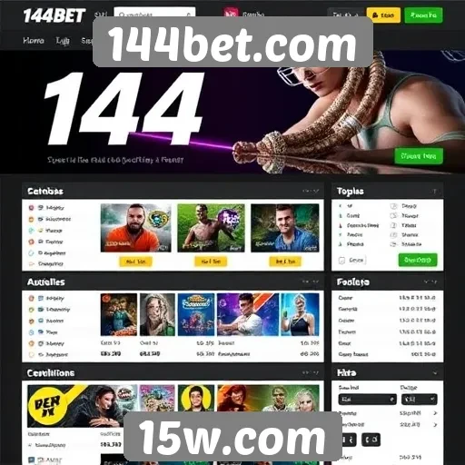 Avaliação da experiência de usuário no 144bet.com